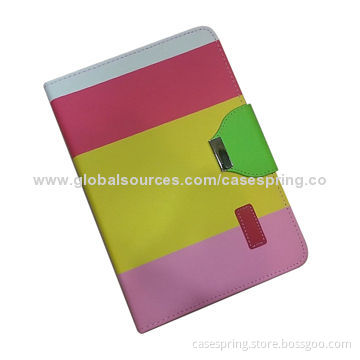Rainbow-colored Protective Sleeves/Leather Cases for iPad Mini, Various Colors Available